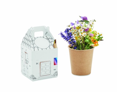 Logo trade corporate gifts picture of: House shaped seeds grow set