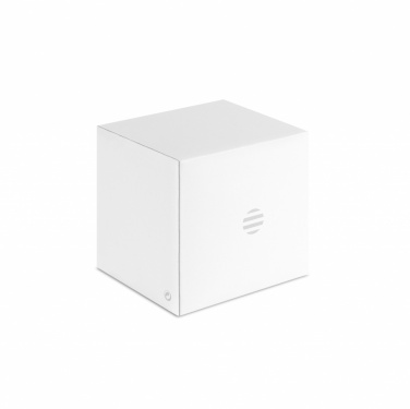 Logo trade promotional gifts image of: Squared fragranced candle 50gr