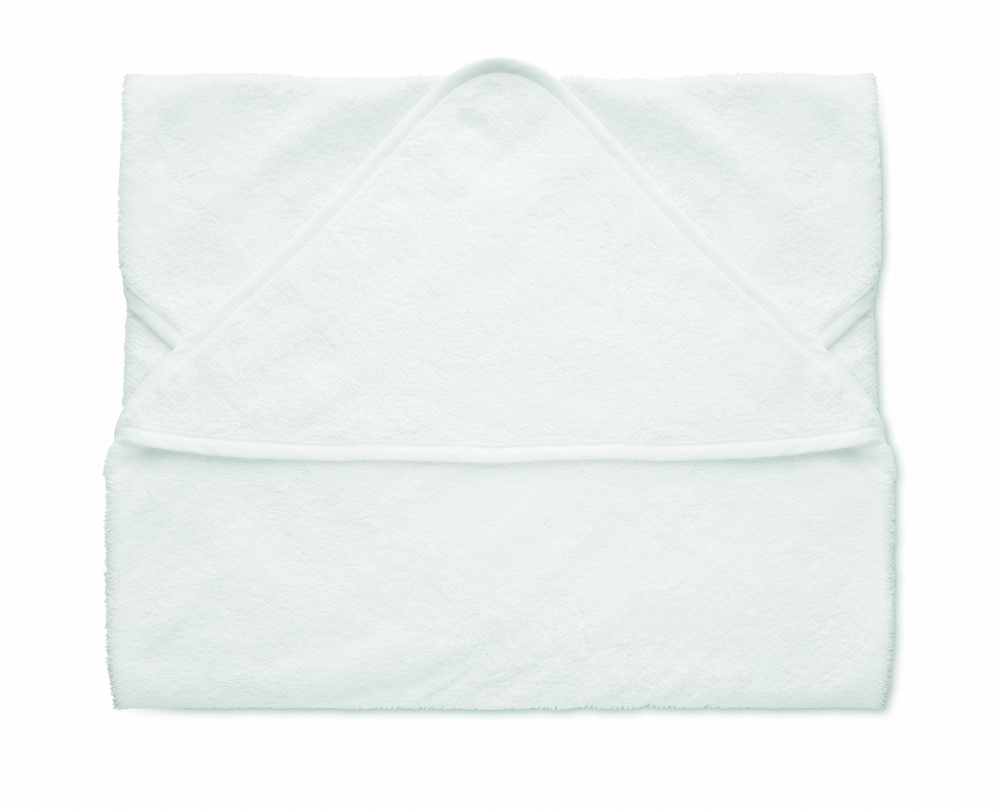Logo trade promotional product photo of: Cotton hooded baby towel