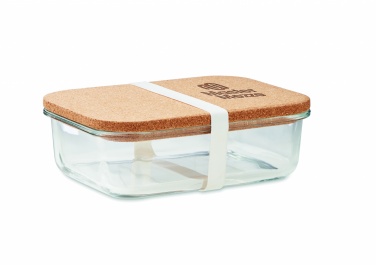 Logotrade promotional merchandise photo of: Glass lunch box with cork lid