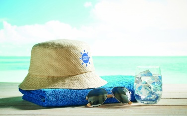 Logo trade corporate gifts picture of: 9aper straw bucket hat