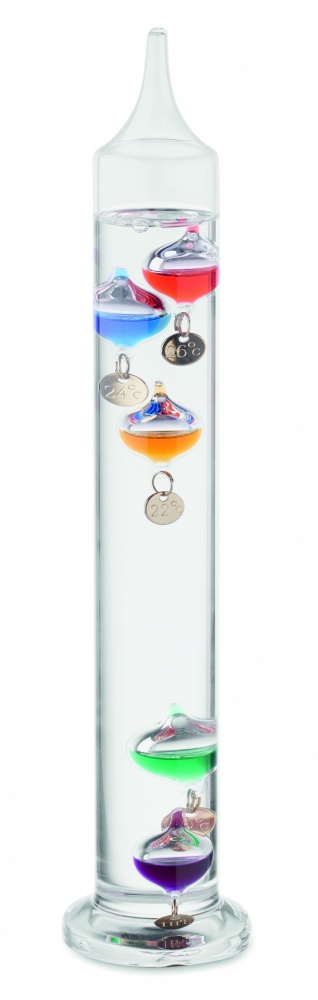 Logotrade promotional gift picture of: Galileo thermometer glass 28cm