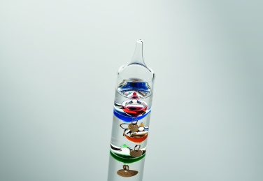 Logo trade promotional items image of: Galileo thermometer glass 28cm