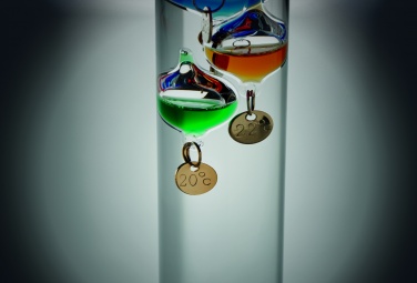 Logo trade corporate gifts picture of: Galileo thermometer glass 28cm