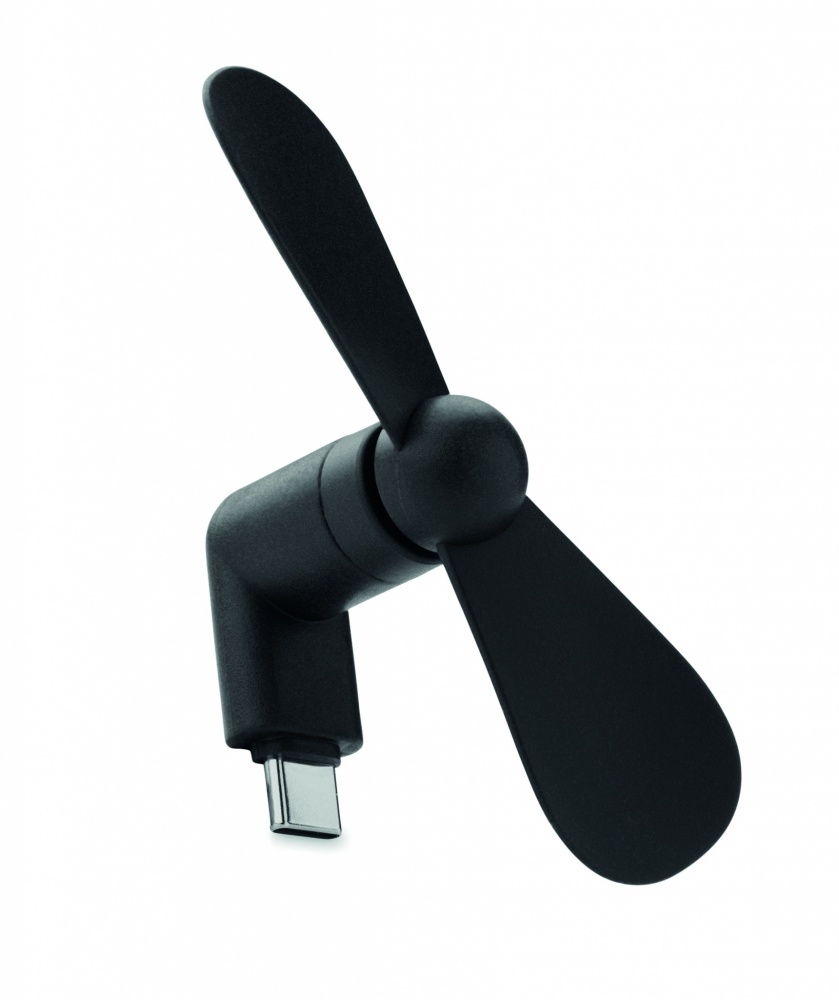 Logo trade corporate gifts picture of: Portable USB-C fan