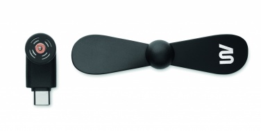 Logo trade business gift photo of: Portable USB-C fan