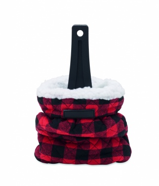 Logo trade business gift photo of: Quilted ice scraper glove