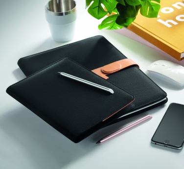 Logo trade business gift photo of: A4 RPET conference folder