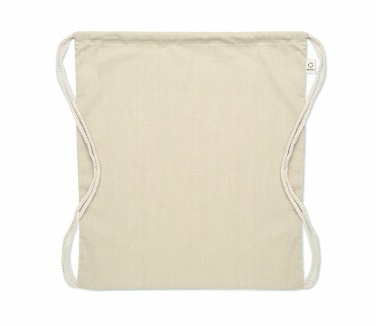 Logotrade promotional gift picture of: Recycled cotton drawstring bag