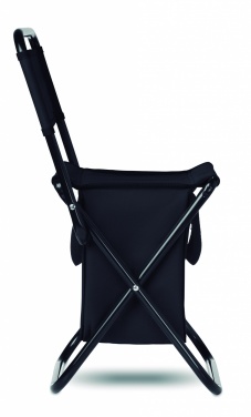 Logo trade corporate gift photo of: Foldable 600D chair/cooler