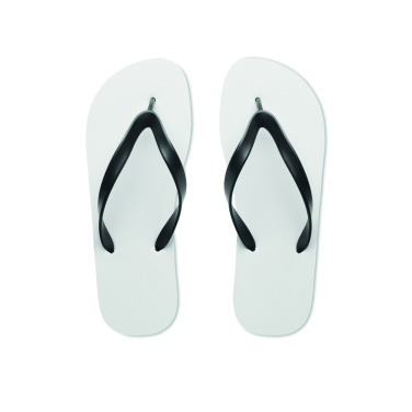Logo trade promotional products image of: Sublimation beach slippers