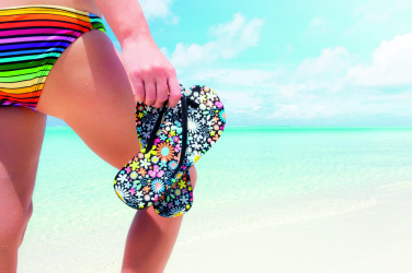 Logo trade promotional item photo of: Sublimation beach slippers