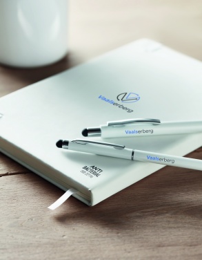 Logo trade promotional products image of: A5 antibacterial notebook