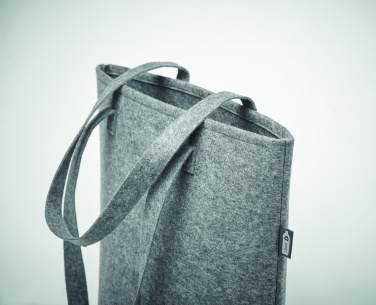 Logo trade advertising product photo of: RPET felt shopping bag