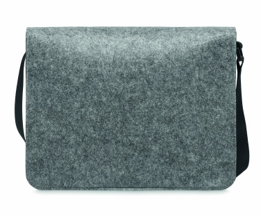 Logo trade promotional merchandise picture of: RPET felt laptop bag