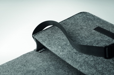 Logo trade advertising products picture of: RPET felt laptop bag