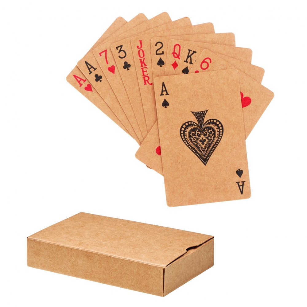 Logotrade promotional product image of: Recycled paper playing cards
