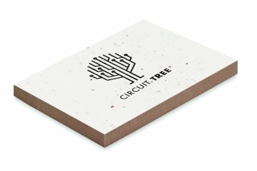 Logotrade corporate gift image of: Grass/seed paper memo pad