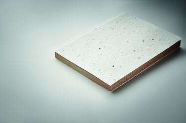 Logotrade corporate gift picture of: Grass/seed paper memo pad