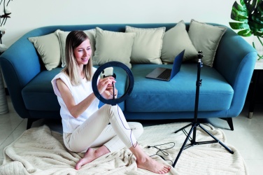 Logotrade corporate gift image of: 26 cm LED ring light set