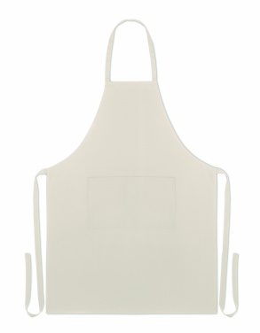 Logo trade promotional merchandise picture of: Organic cotton apron 200 gr/m²