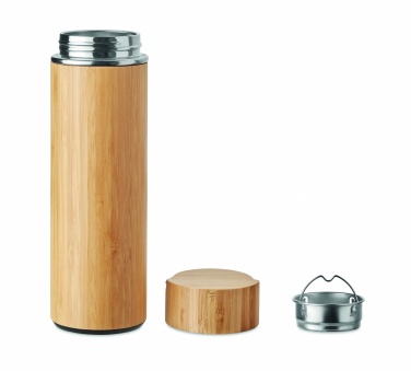Logo trade promotional giveaway photo of: Double wall flask 400 ml TAMPERE