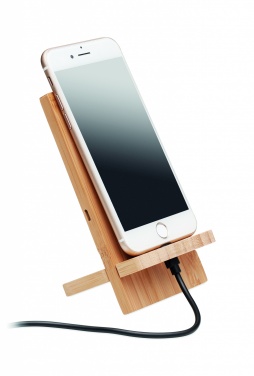 Logo trade advertising products image of: Wireless charger stand 10W