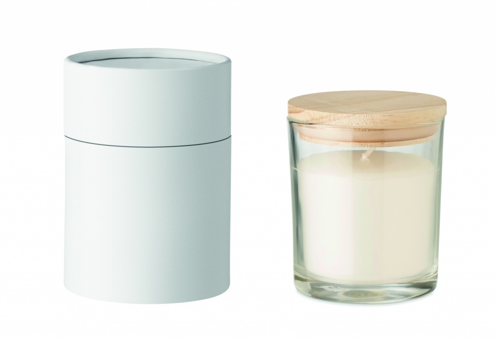 Logo trade corporate gift photo of: Vanilla fragranced candle