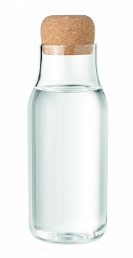 Logo trade promotional products picture of: Glass bottle cork lid 600 ml