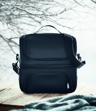 Logotrade promotional merchandise image of: Cooler bag in 600D RPET
