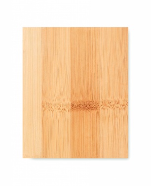 Logotrade business gift image of: Bamboo pen holder and LCD clock