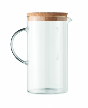 Logotrade promotional gift picture of: Borosilicate glass decanter 1L