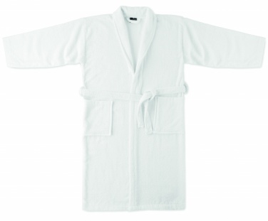 Logo trade promotional merchandise photo of: Bathrobe organic cotton XL/XXL