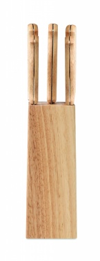 Logotrade promotional gifts photo of: 5 piece knife set in base