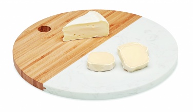 Logo trade advertising product photo of: Marble/ bamboo serving board