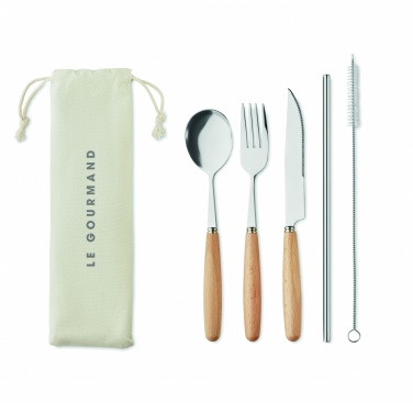 Logotrade promotional item image of: Cutlery set stainless steel