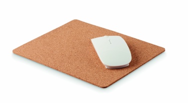 Logo trade promotional merchandise photo of: Cork mouse mat