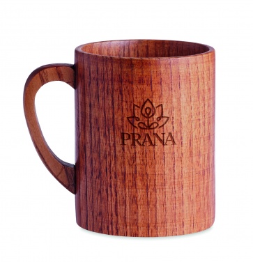 Logotrade promotional merchandise image of: Oak wooden mug 280 ml