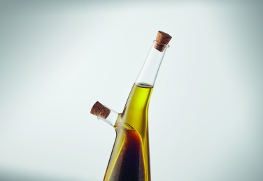 Logotrade business gift image of: Glass oil and vinegar bottle