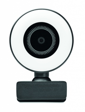 Logo trade promotional item photo of: 1080P HD webcam and ring light