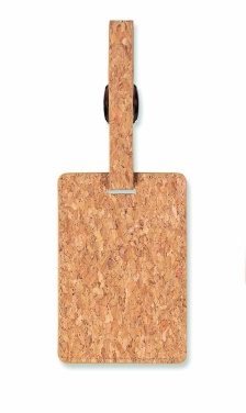 Logo trade promotional product photo of: Cork luggage tag