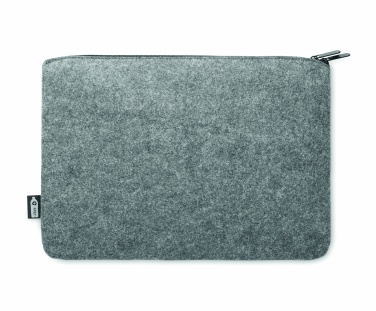 Logotrade corporate gifts photo of: RPET felt zipped laptop bag