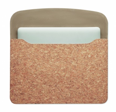 Logo trade promotional product photo of: Cork laptop bag magnetic flap