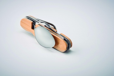 Logo trade promotional merchandise picture of: Multifunction cutlery set