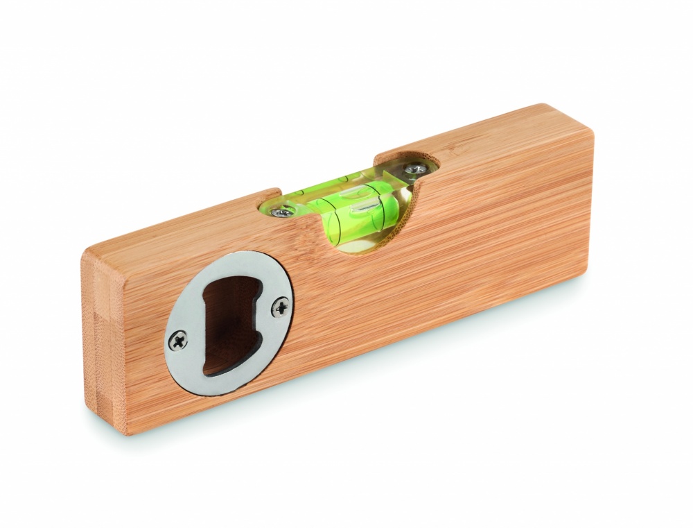 Logotrade promotional gift image of: Spirit level and bottle opener
