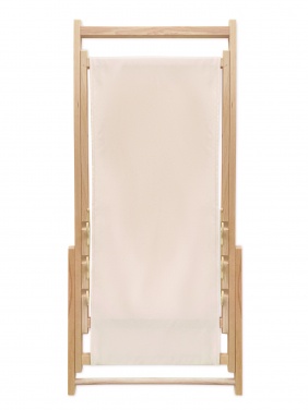 Logo trade advertising products picture of: Beach chair in wood