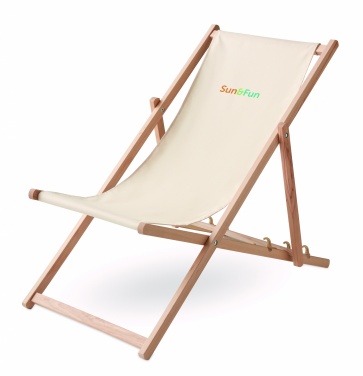 Logotrade promotional giveaways photo of: Beach chair in wood