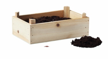 Logo trade advertising products picture of: Strawberry kit in wooden crate