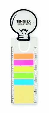 Logo trade promotional products picture of: Seed paper bookmark w/memo pad