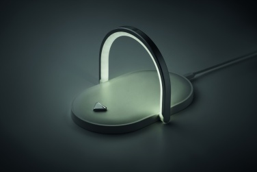 Logo trade promotional merchandise photo of: Light and wireless charger 10W